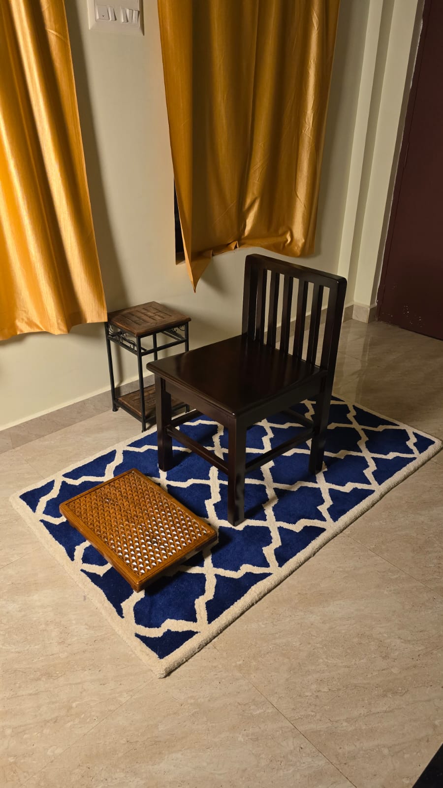 A quiet seating corner at AYU